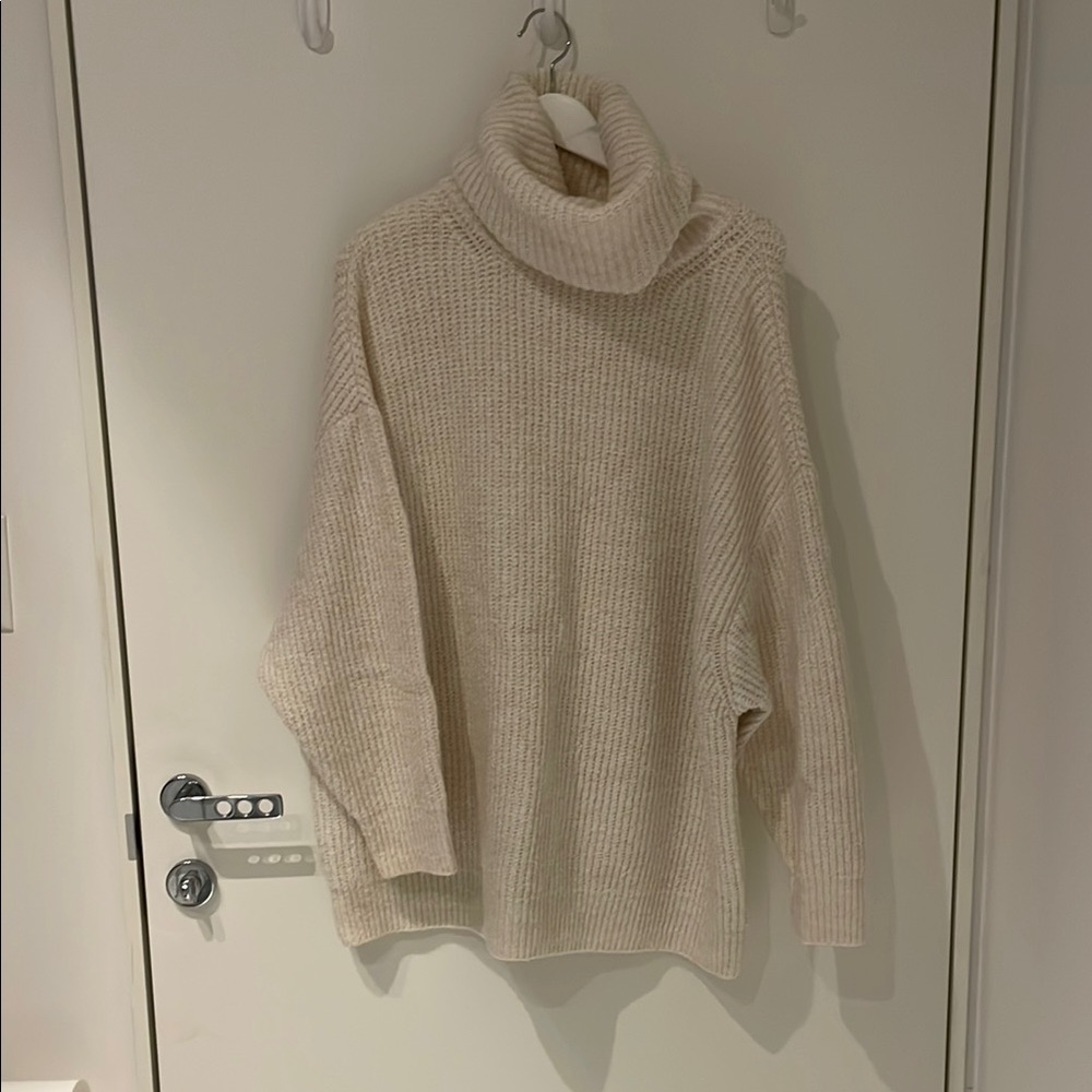 Cozy Cream Turtleneck Sweater